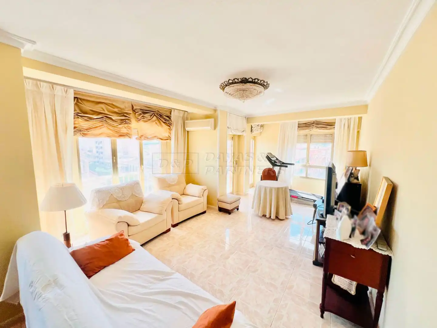 Sala de estar de Apartamento en venta en Callosa de Segura con Aire acondicionado, Terraza y Balcón
