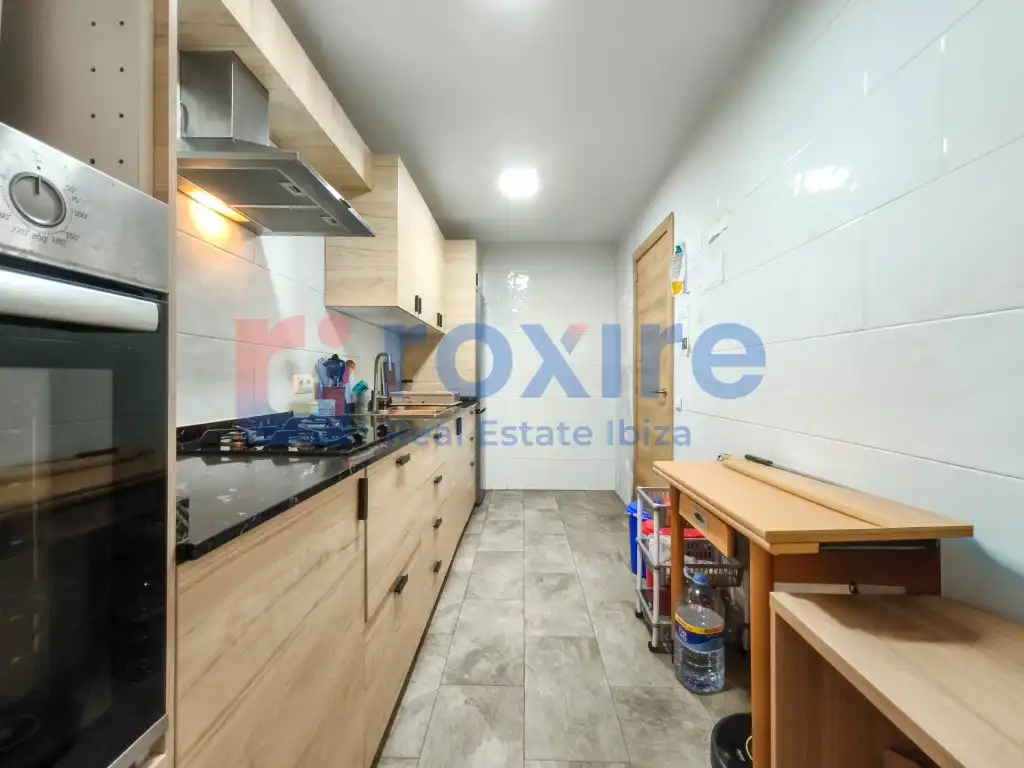 Küche von Wohnung zur Miete in Eivissa mit Terrasse, Möbliert und Ofen