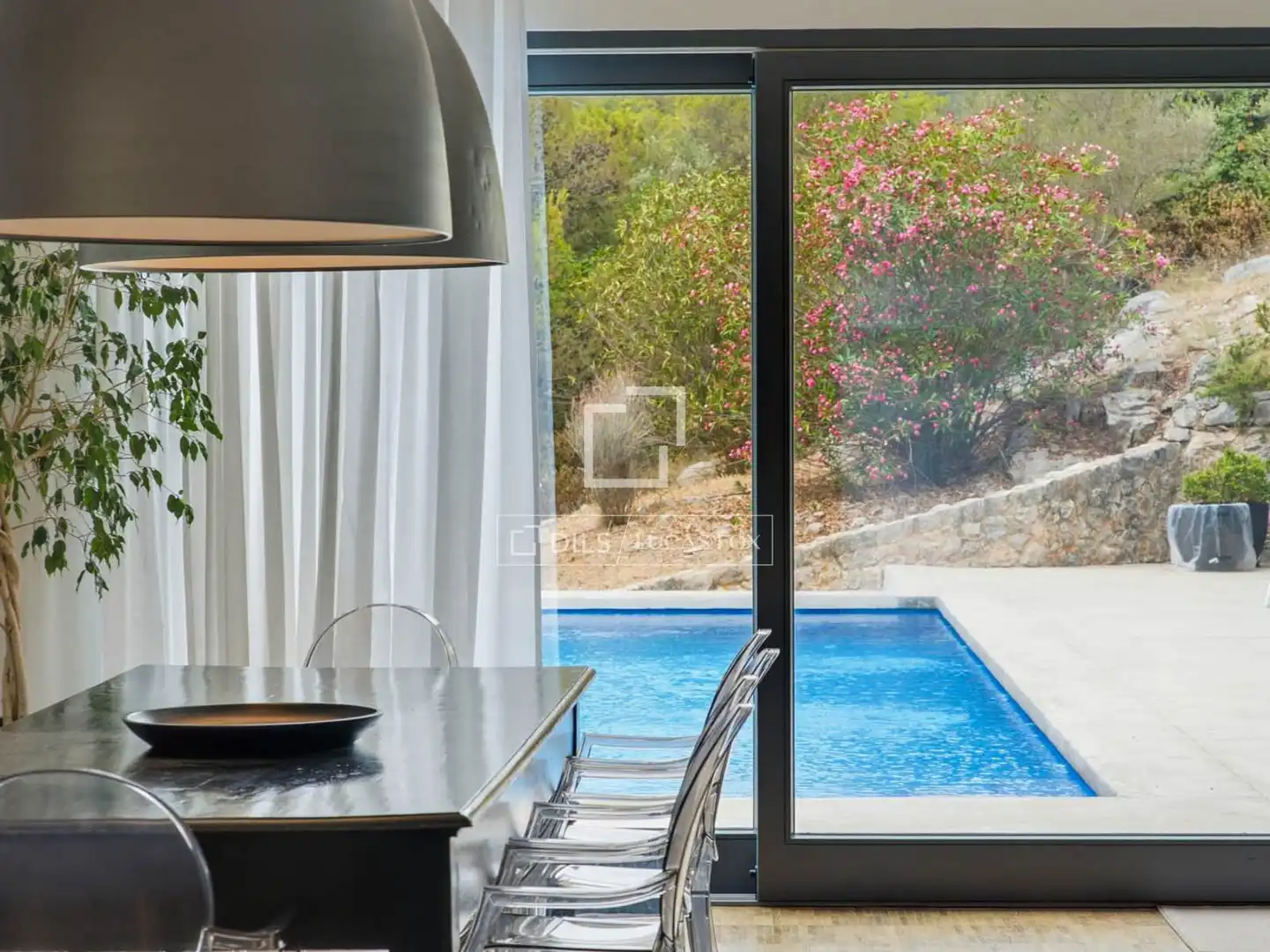 Schwimmbecken von Haus oder Chalet zur Miete in  Palma de Mallorca mit Klimaanlage, Heizung und Privatgarten