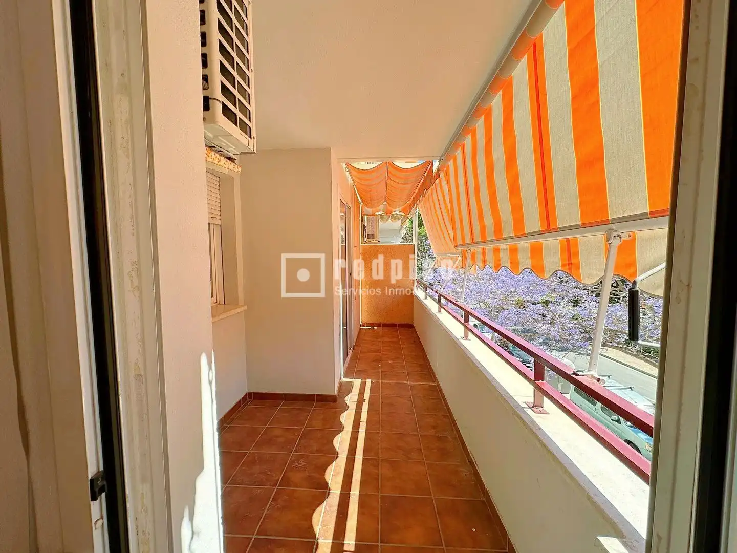 Balcony of Flat for sale in Málaga  with Air Conditioner, Heating and Terrace