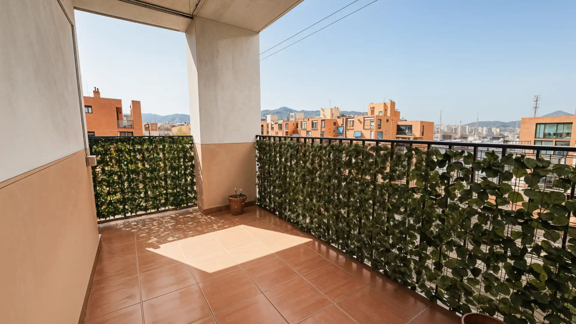 Balcony of Attic for sale in  Barcelona Capital  with Air Conditioner, Heating and Terrace