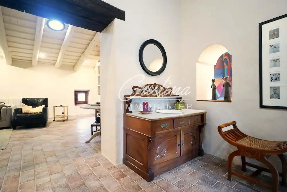 Küche von Country house zum Verkauf in Santa Cristina d'Aro mit Heizung, Privatgarten und Schwimmbad