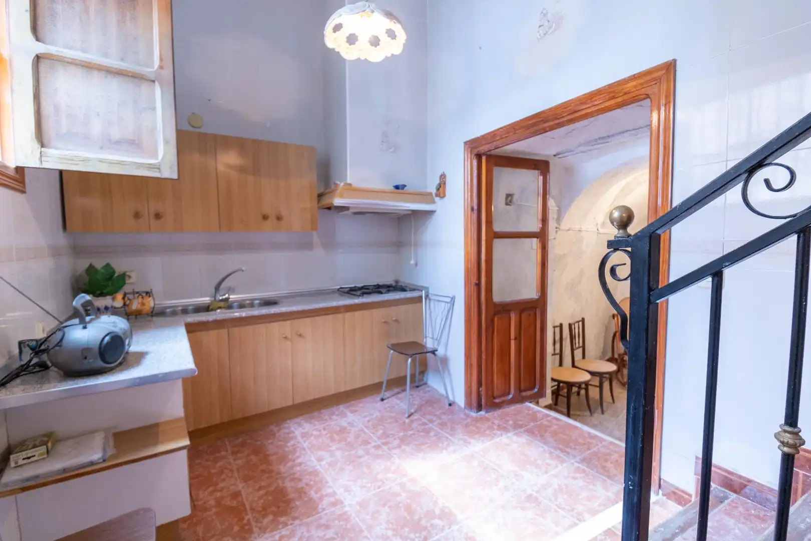 Kitchen of Houses for sale in Alhabia  with Terrace, Storage room and Furnished