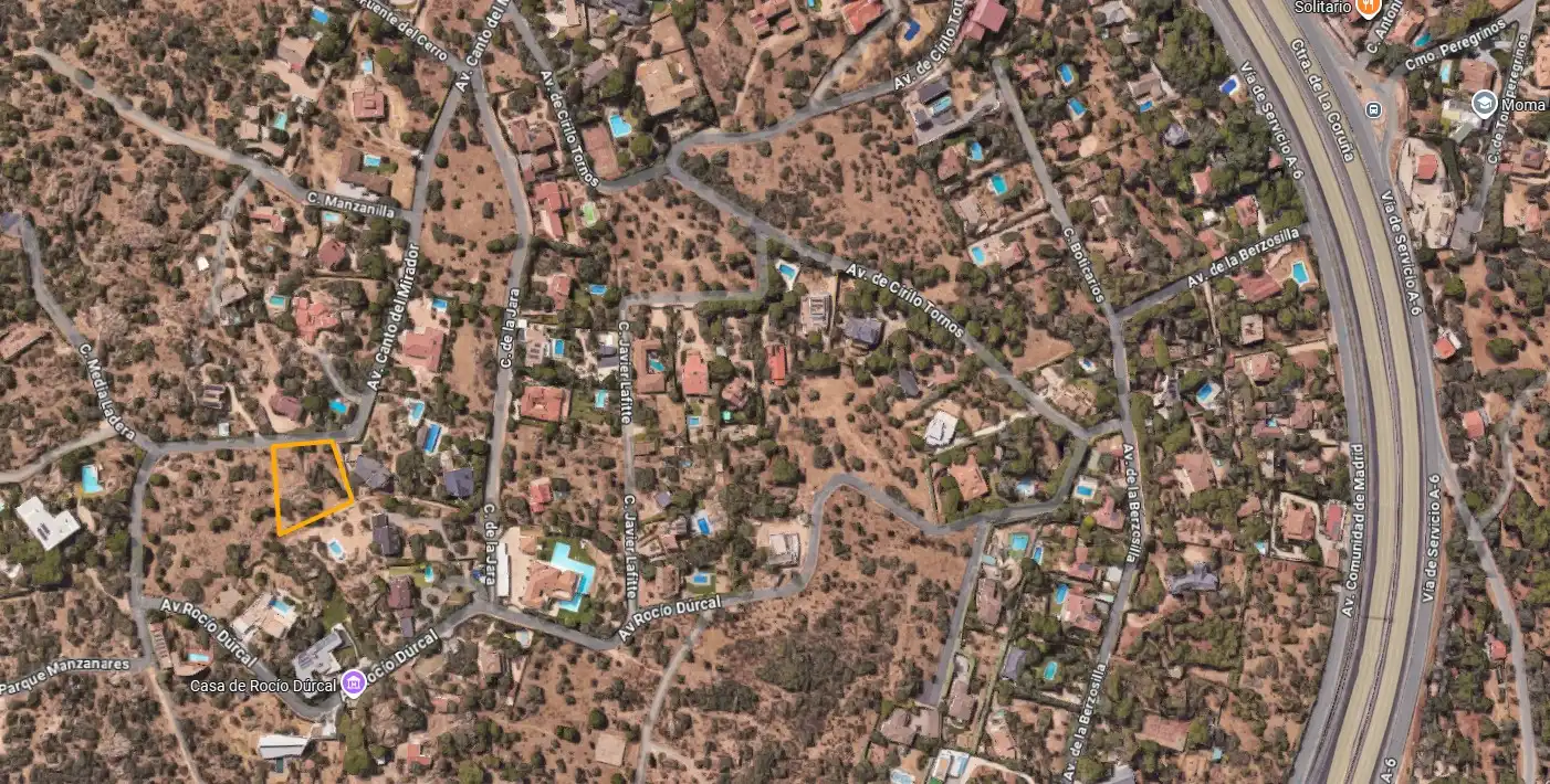 Vista exterior de Residencial en venda en Torrelodones