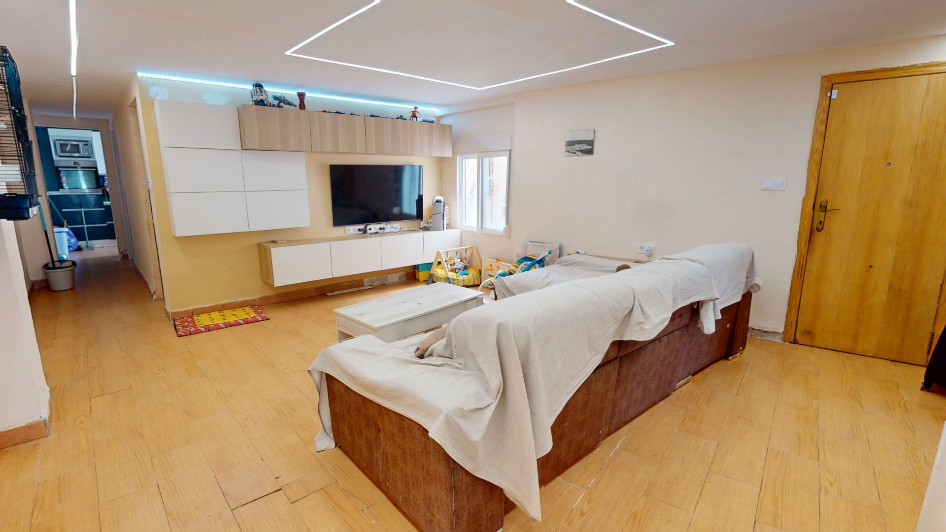 Sala d'estar de Pis en venda en El Campello amb Aire condicionat i Balcó