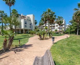 Exterior view of Flat for sale in Estepona  with Air Conditioner, Heating and Parquet flooring