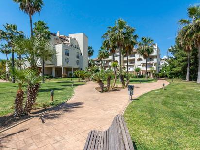 Exterior view of Flat for sale in Estepona  with Air Conditioner, Heating and Parquet flooring