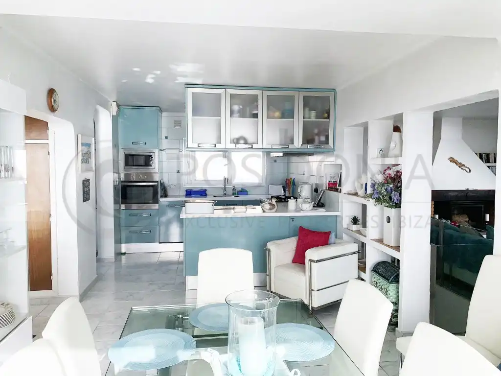 Kitchen of Houses for sale in Sant Antoni de Portmany