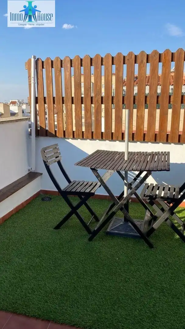 Terraza de Ático de alquiler en Albacete con Aire acondicionado, Calefacción y Terraza