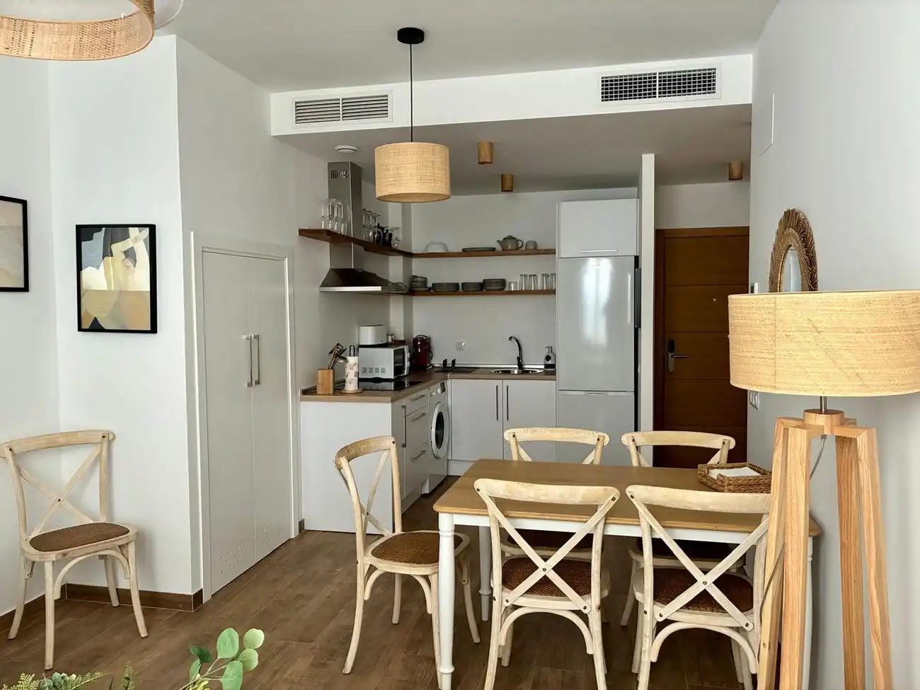 Cocina de Apartamento en venta en Conil de la Frontera con Aire acondicionado, Calefacción y Terraza