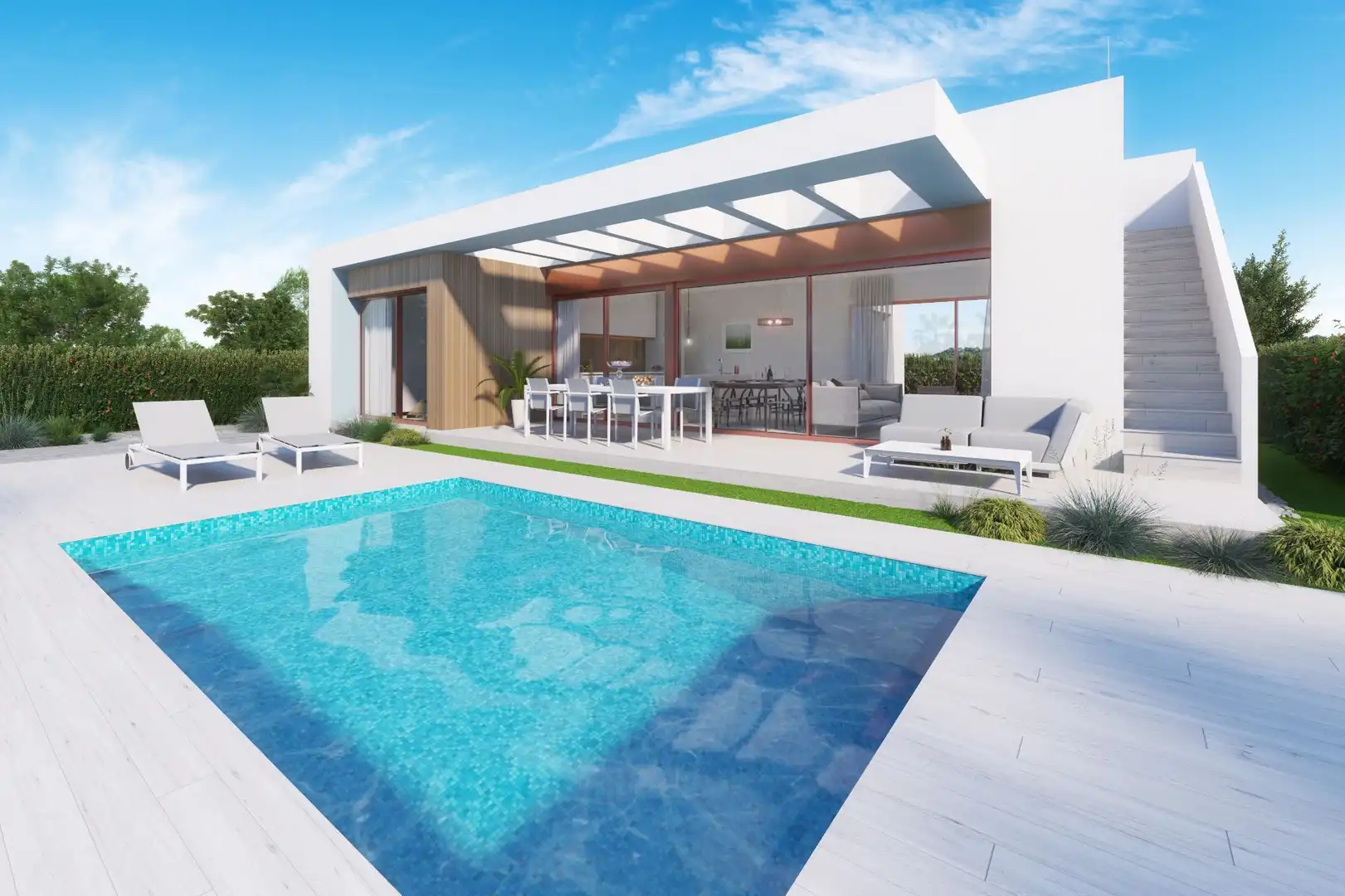 Detached house with pool for sale in Desamparados - Hurchillo - Torremendo, imagen 2