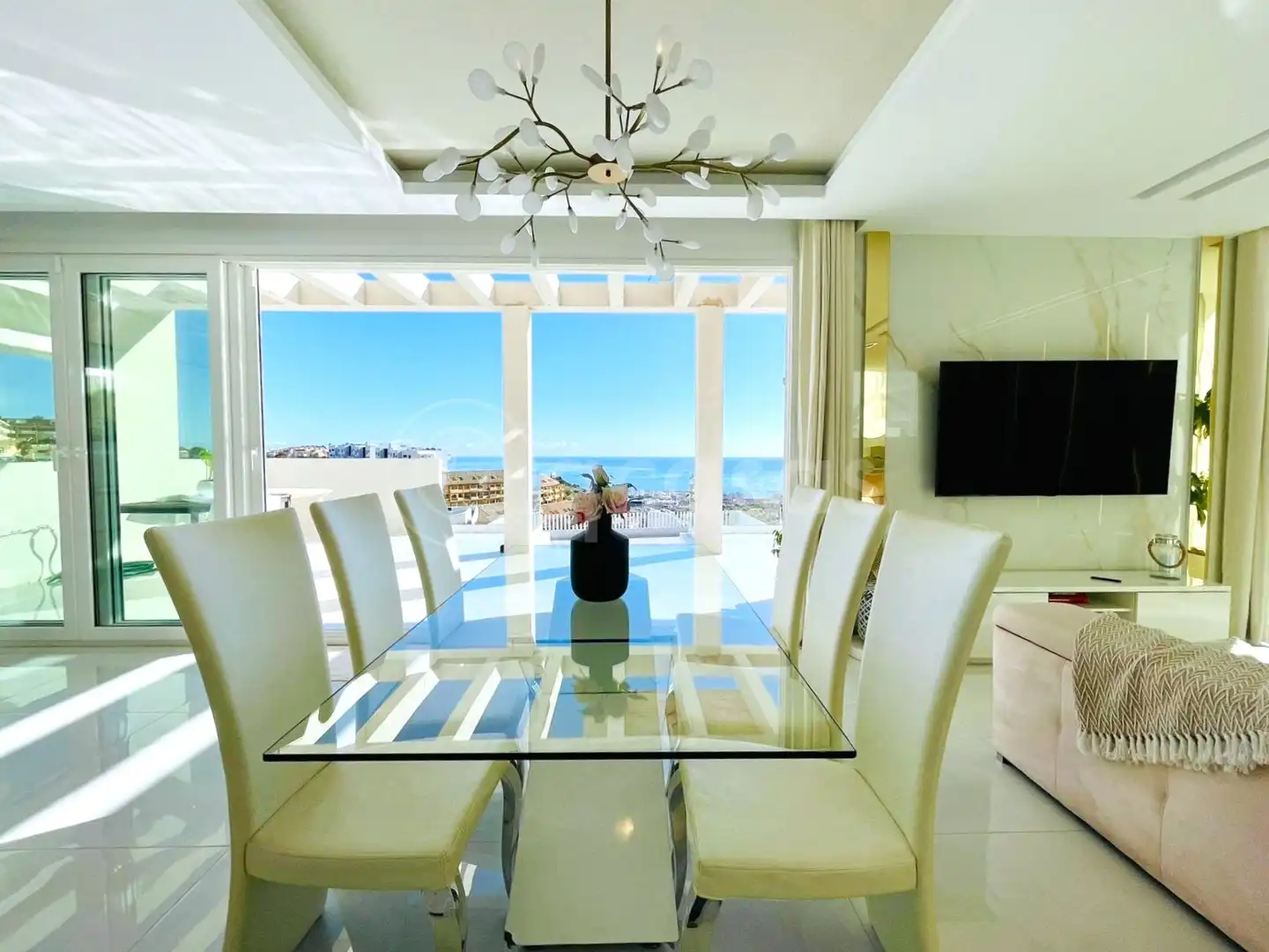Comedor de Casa o chalet en venta en Benalmádena con Aire acondicionado, Calefacción y Jardín privado