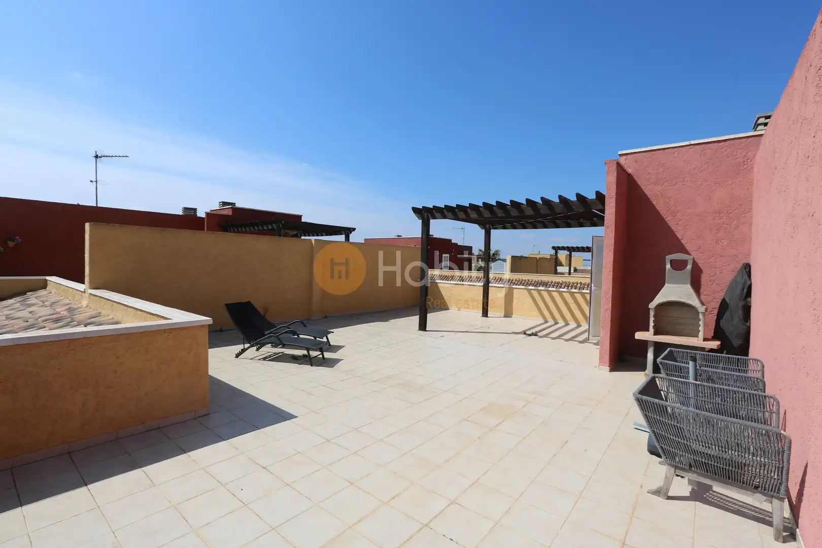 Terraza de Ático en venta en Fuente Álamo de Murcia con Aire acondicionado, Calefacción y Terraza