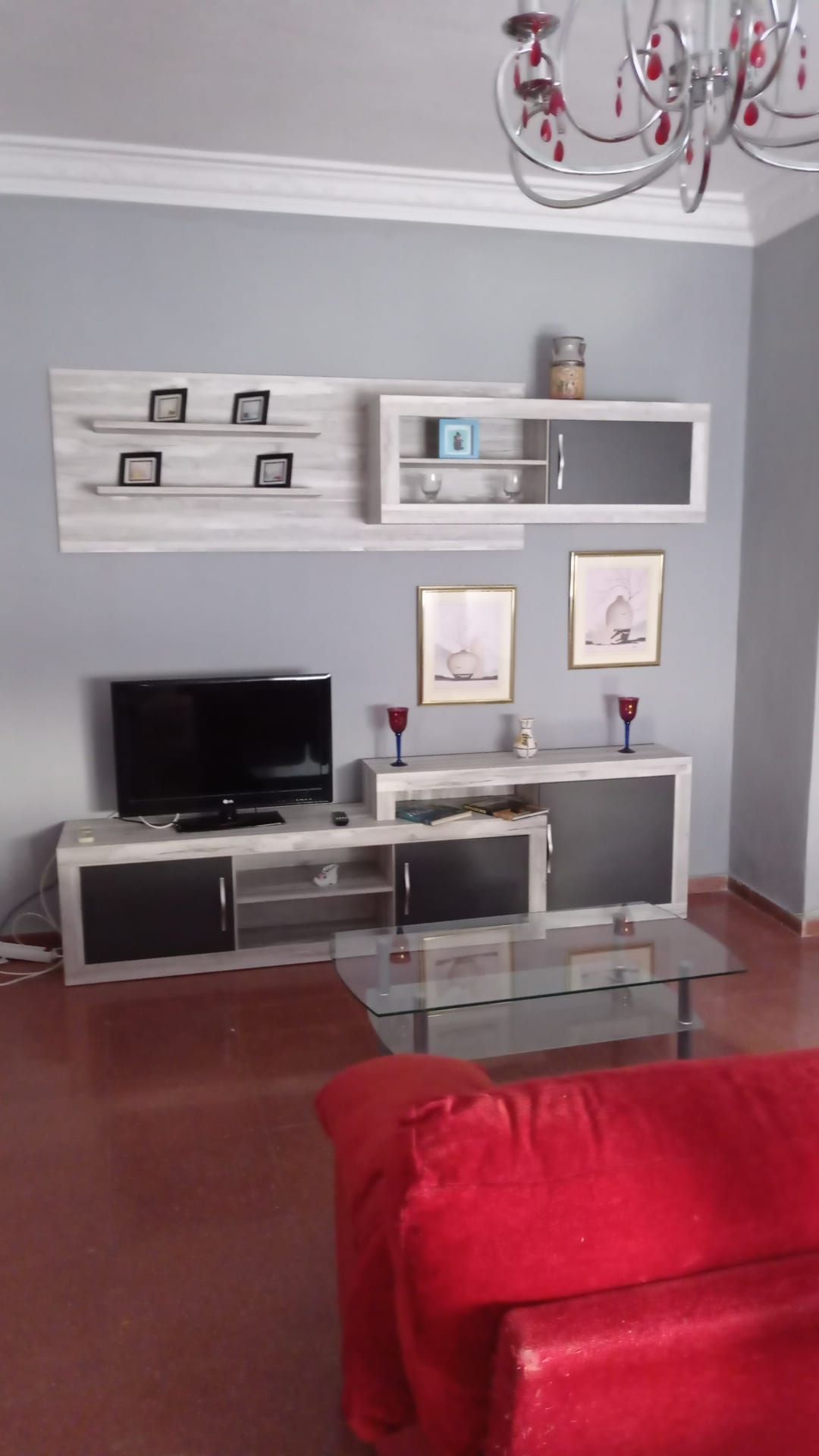 Living room of Flat for sale in La Pobla Llarga