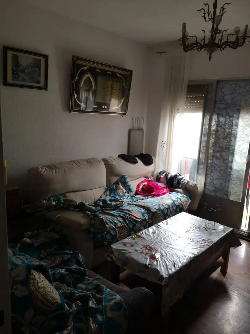 Sala de estar de Piso en venta en Madrid con Amueblado