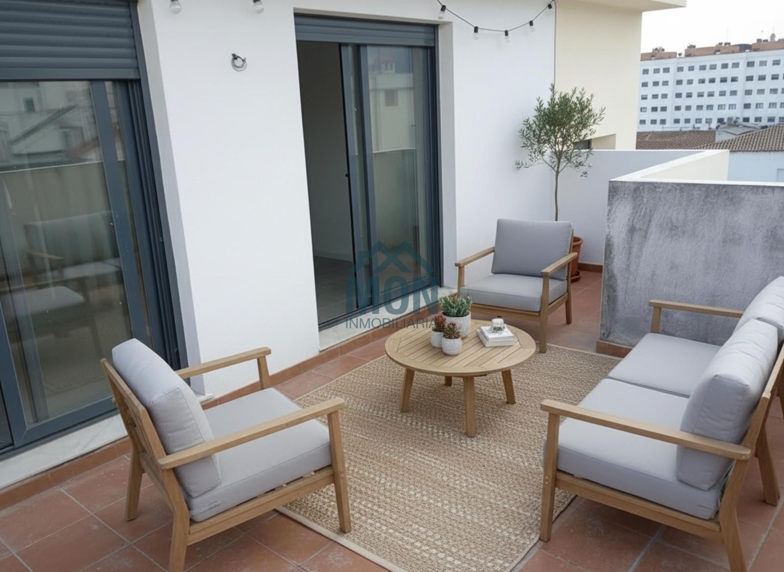 Terraza de Ático en venta en Gandia con Aire acondicionado, Calefacción y Terraza