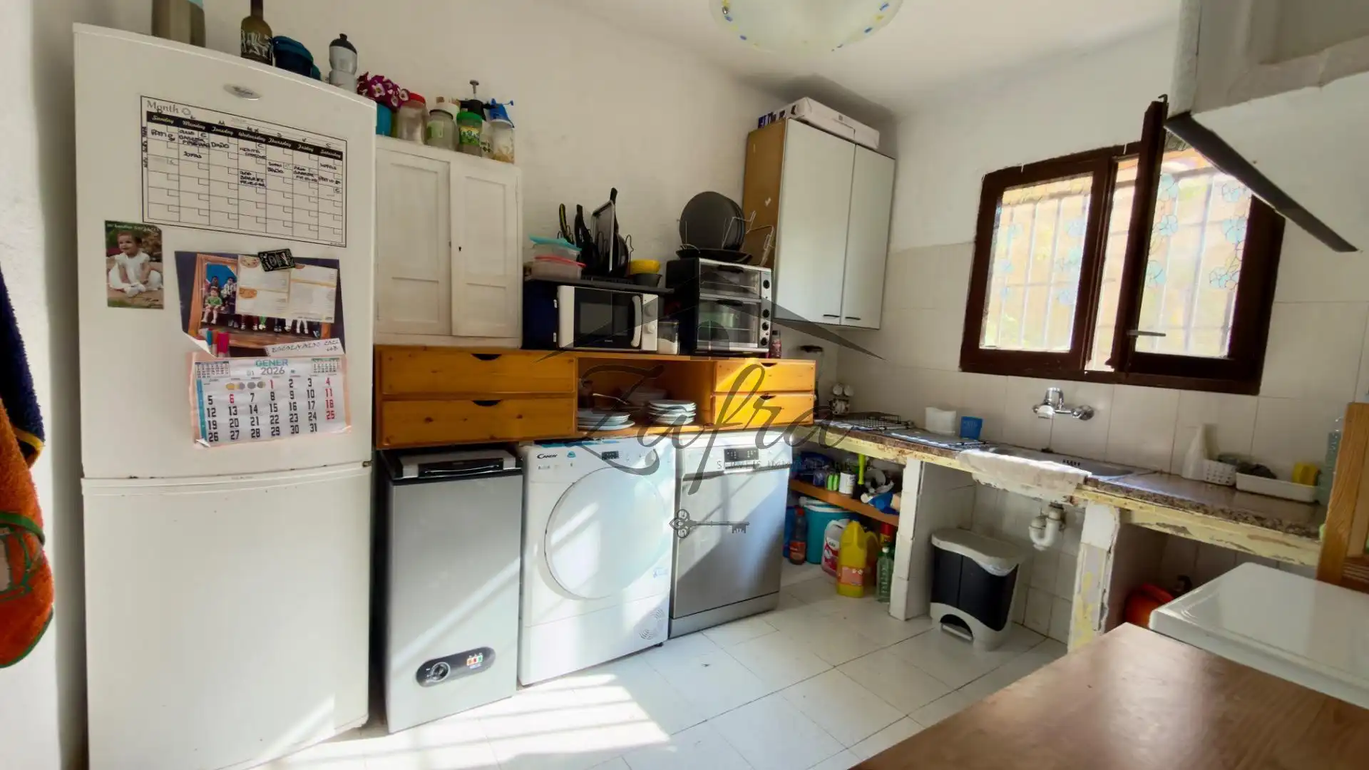 Cuina de Casa o xalet en venda en Tordera amb Aire condicionat, Jardí privat i Terrassa