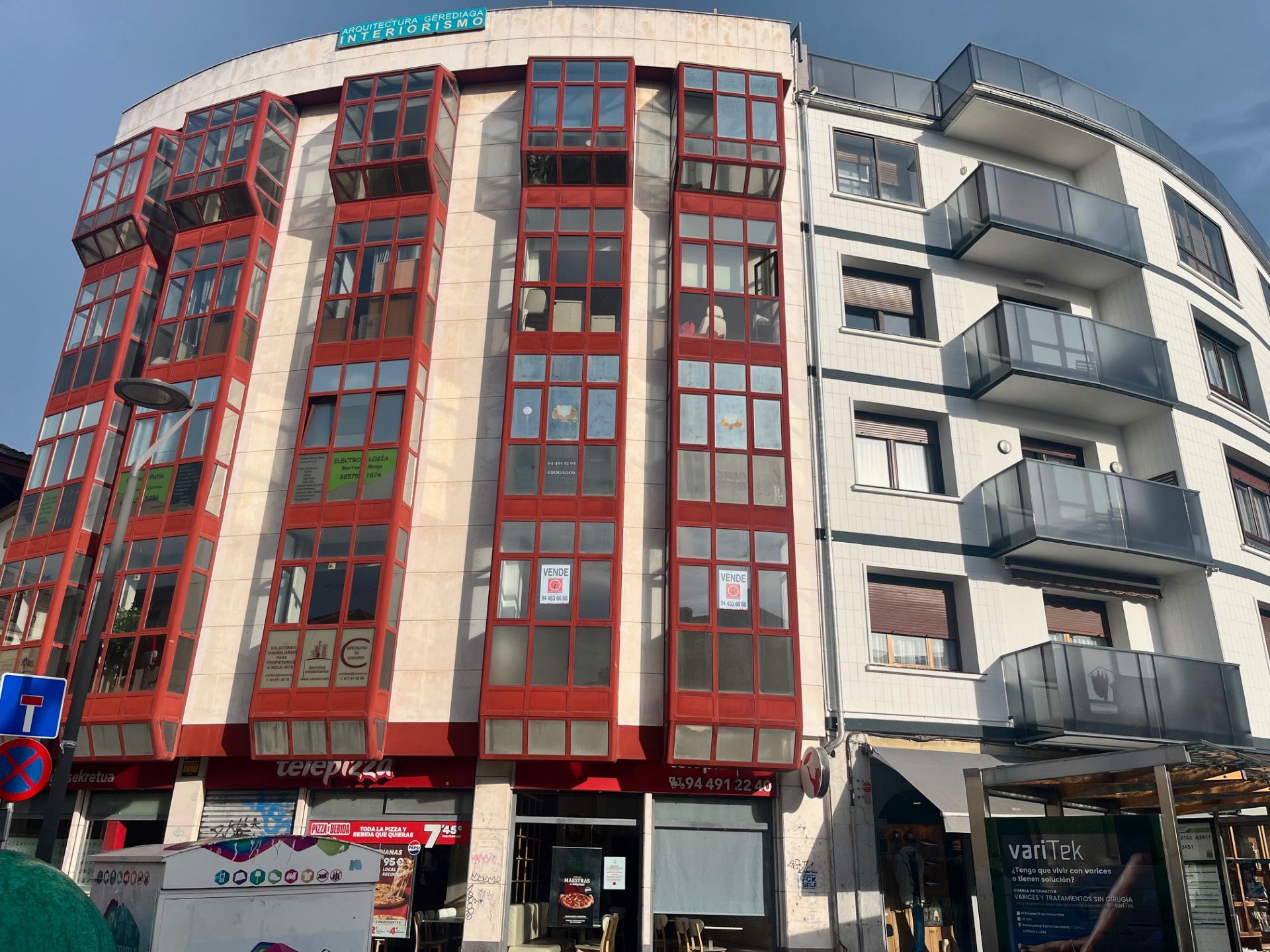 Vista exterior de Oficina en venda en Getxo  amb Internet