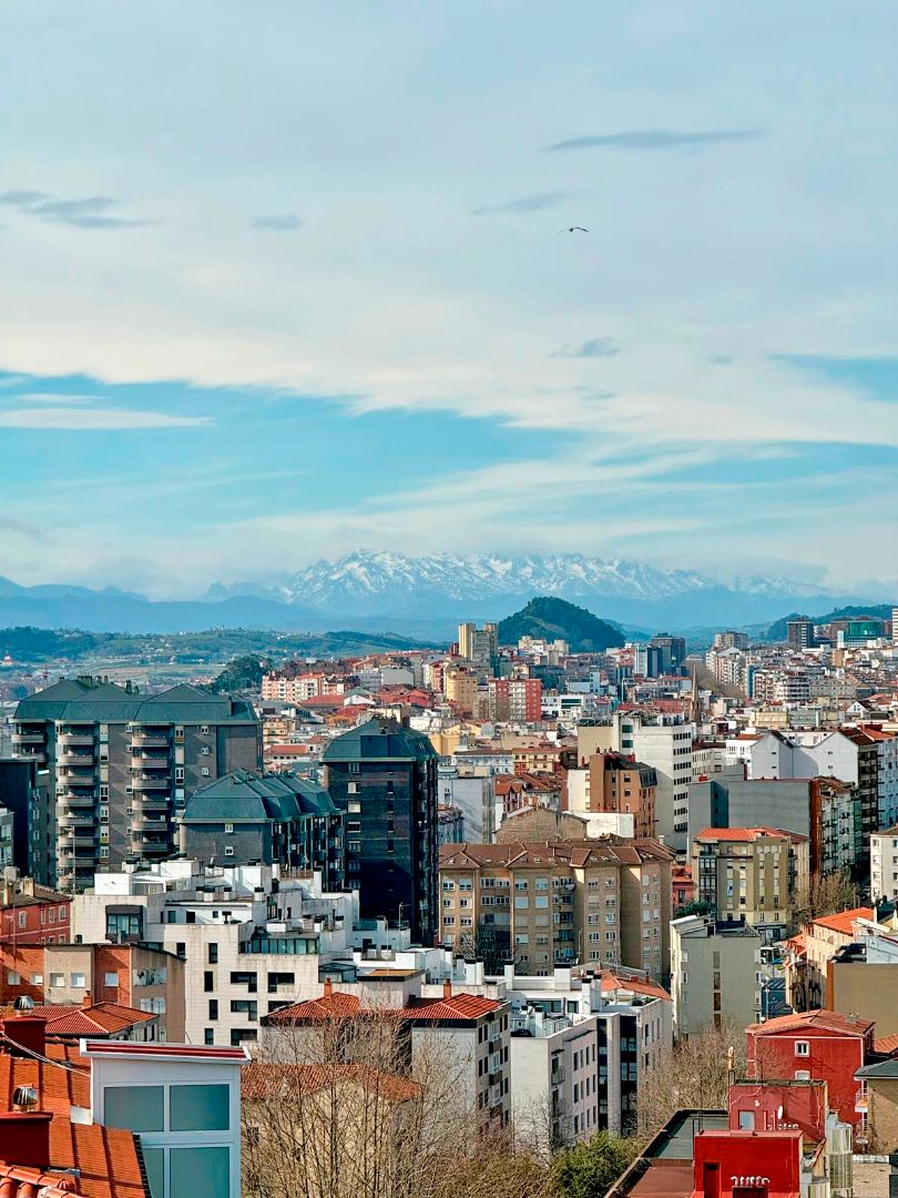 Exterior view of Flat for sale in Santander  with Heating, Parquet flooring and Terrace