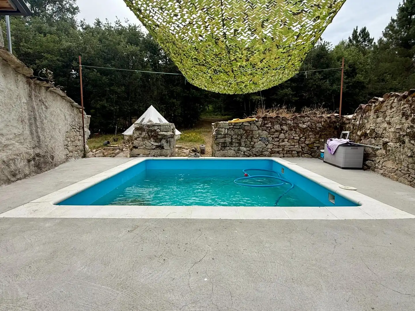 Piscina de Casa o chalet en venta en Sober con Jardín privado, Piscina y Amueblado