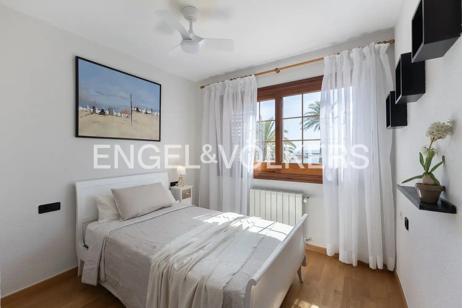 Habitación de Casa o chalet de alquiler en La Pobla de Farnals con Aire acondicionado, Calefacción y Jardín privado