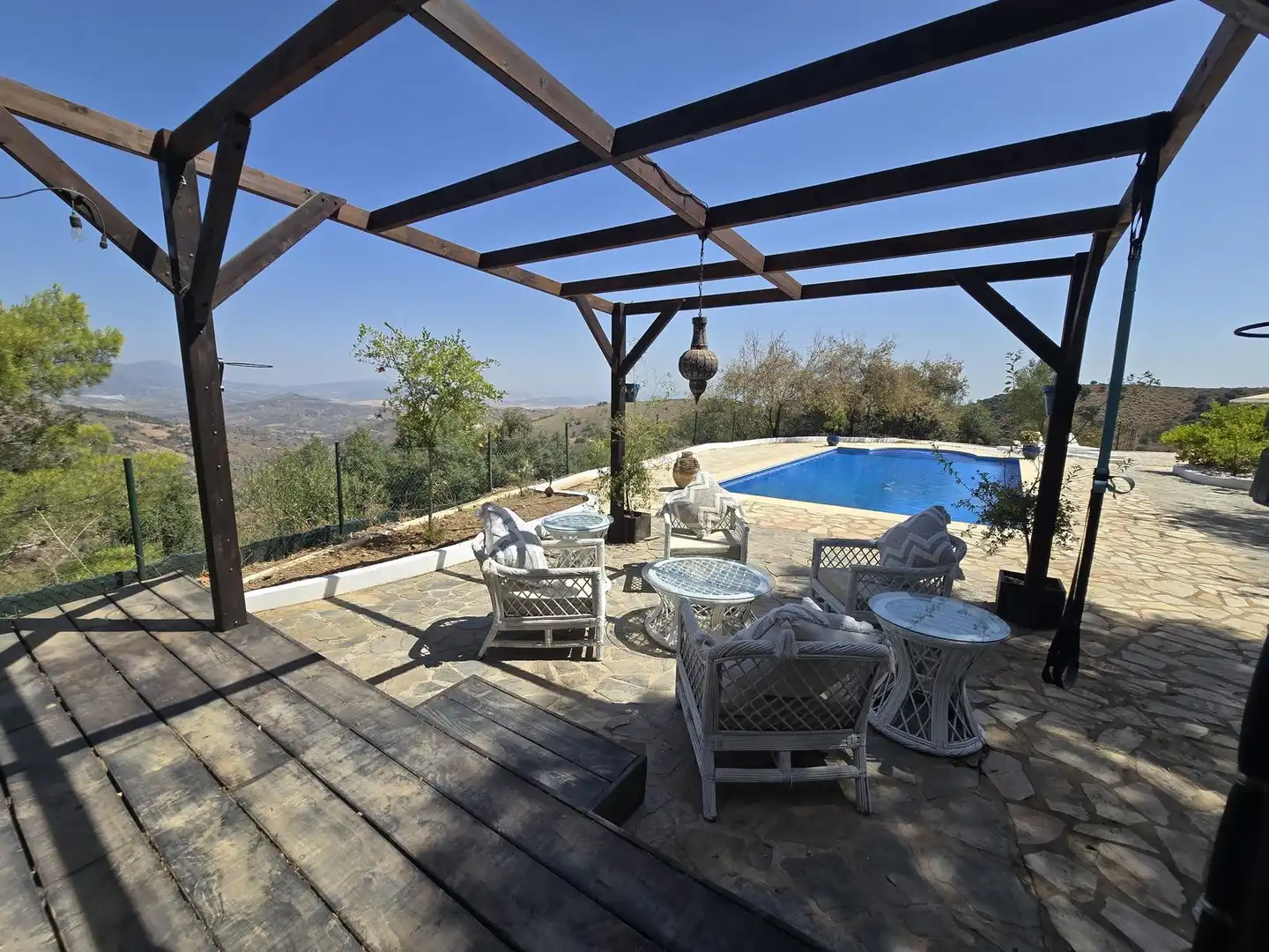 Terrace of Houses for sale in Monda  with Air Conditioner, Terrace and Swimming Pool