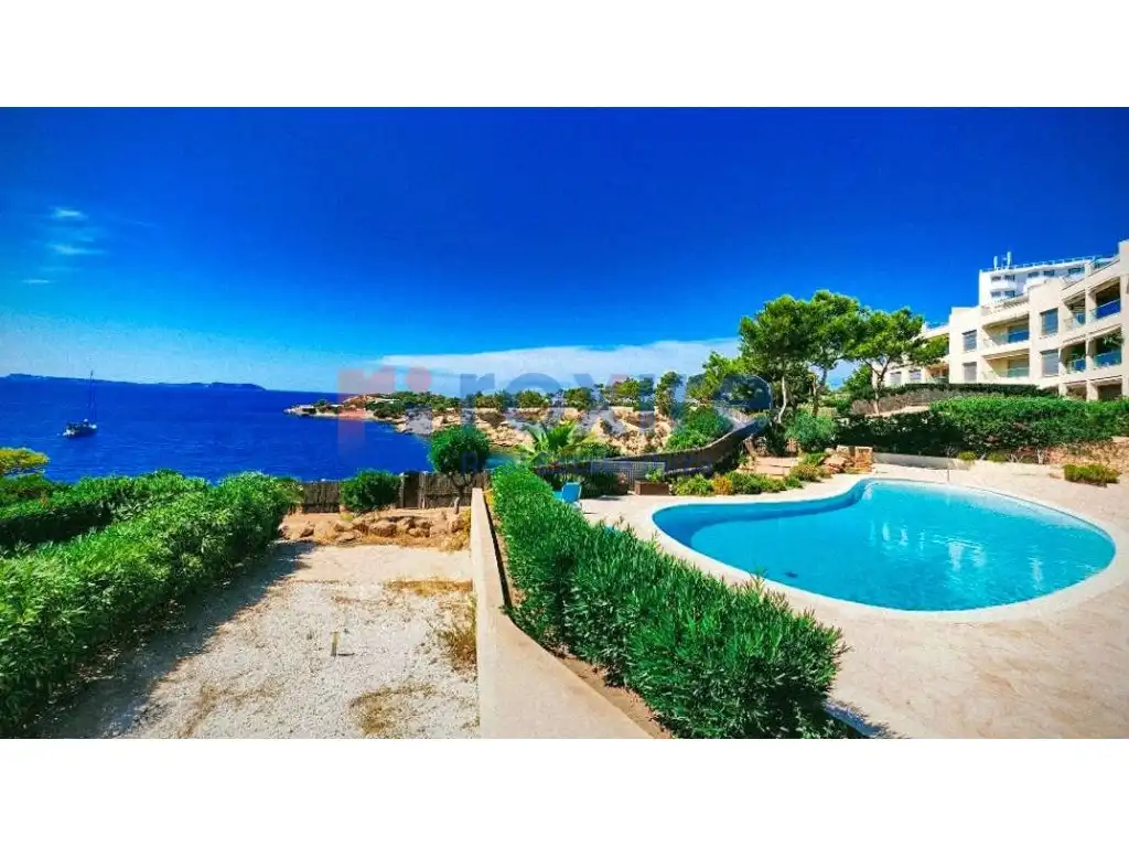 Exterior view of Flat for rent in Sant Antoni de Portmany  with Air Conditioner, Terrace and Furnished