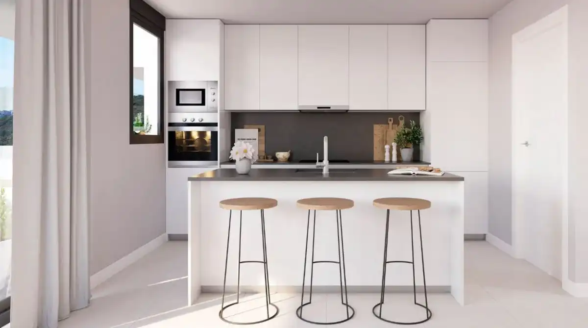 Cocina de Apartamento en venta en Casares con Aire acondicionado, Terraza y Trastero