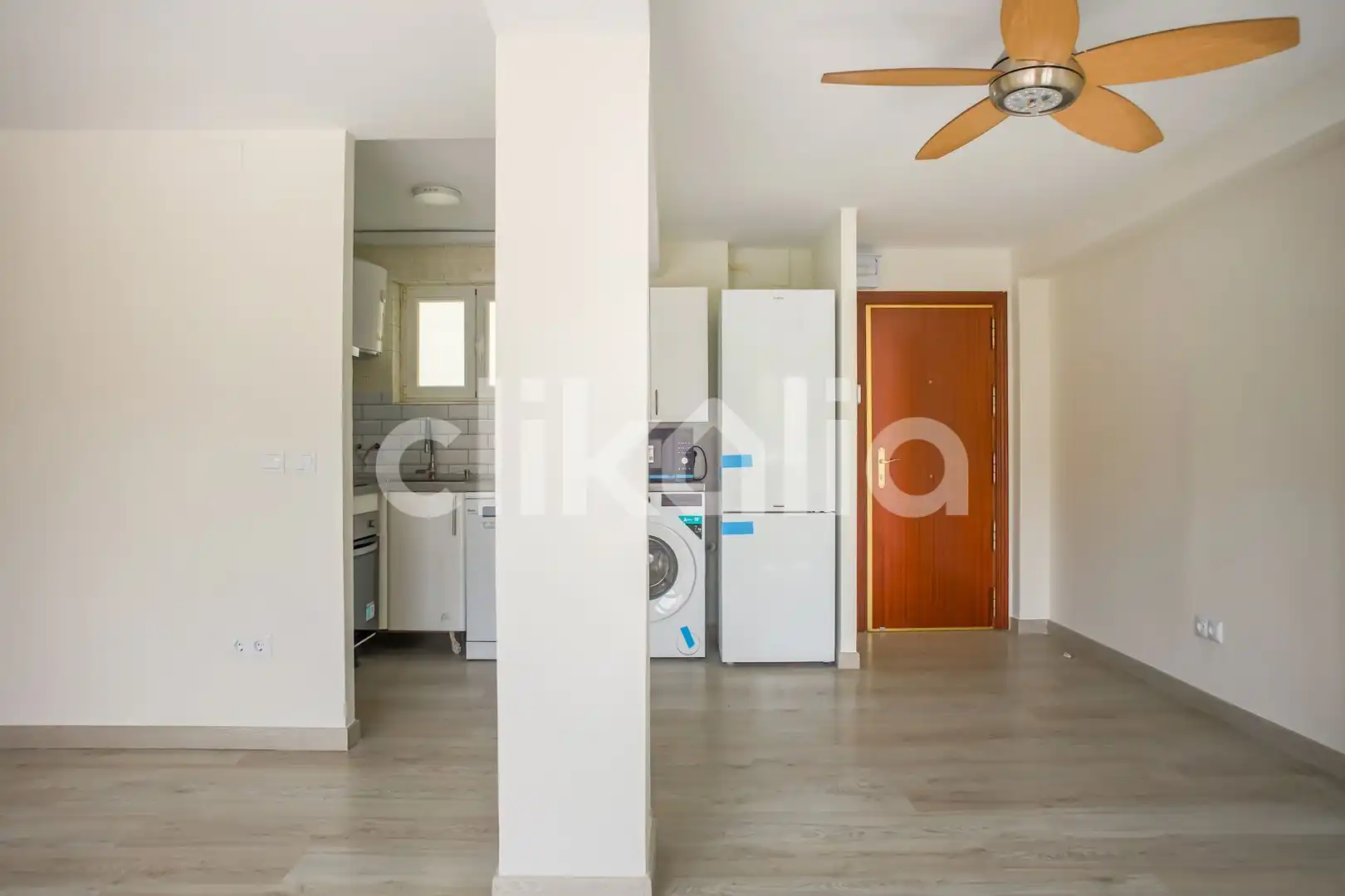 Cocina de Piso de alquiler en Alcalá de Henares con Aire acondicionado y Terraza