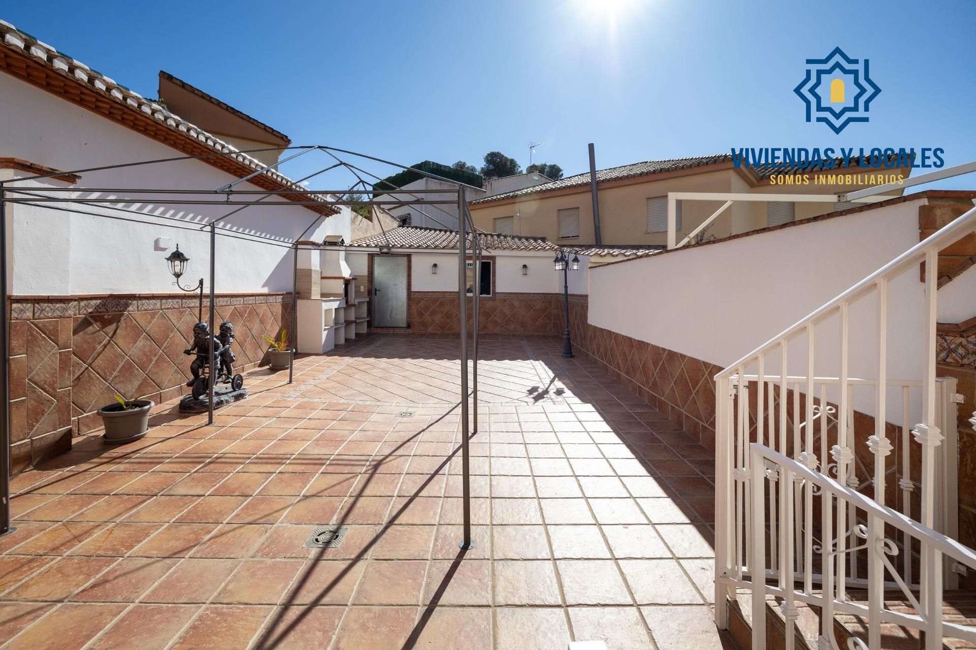 Terrace of Single-family semi-detached for sale in Huétor Vega  with Heating, Terrace and Storage room