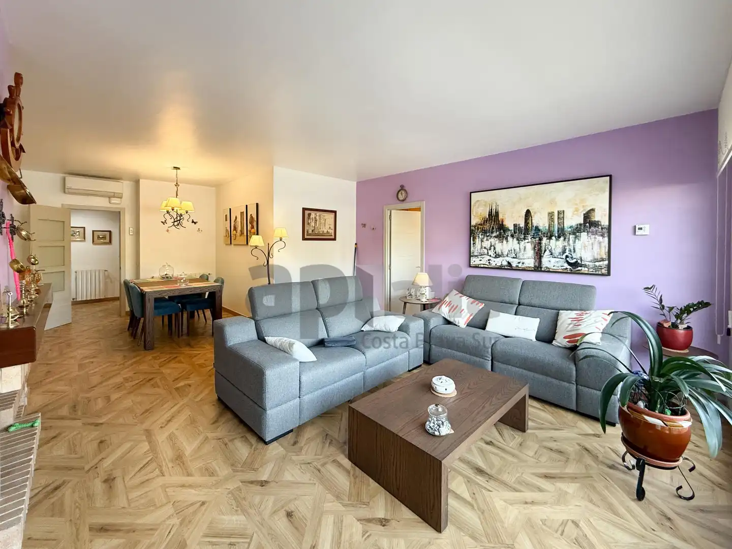 Sala d'estar de Àtic en venda en Lloret de Mar amb Aire condicionat, Calefacció i Terrassa