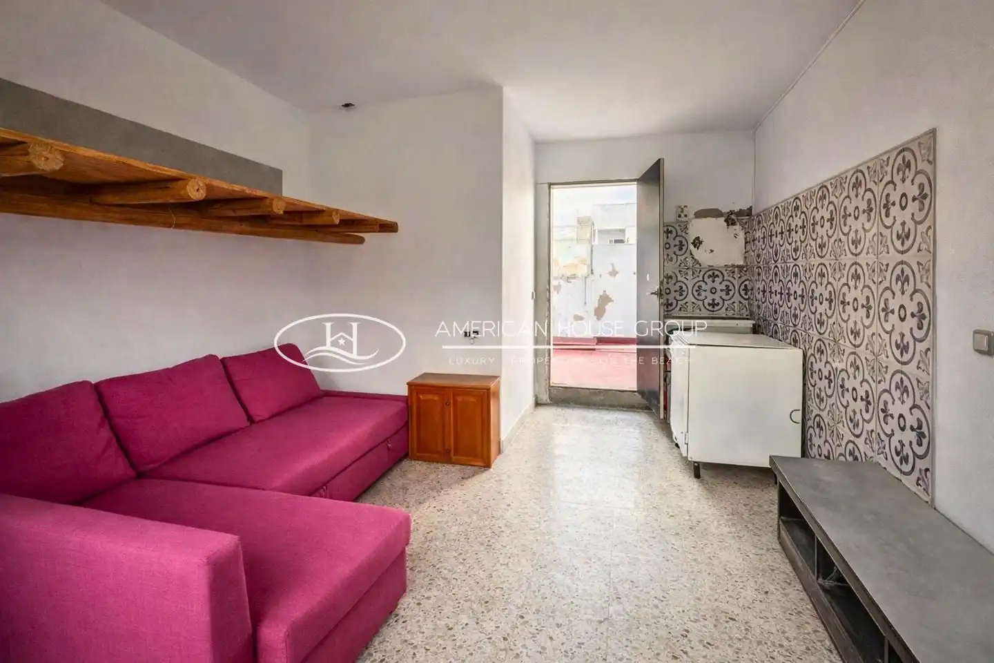 Sala d'estar de Pis en venda en Chiclana de la Frontera amb Balcó
