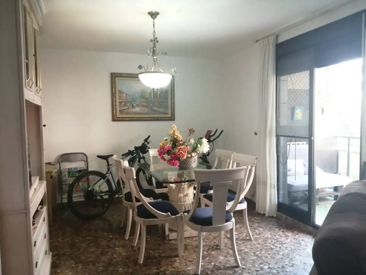 Dining room of Flat for sale in Castellón de la Plana / Castelló de la Plana  with Heating, Storage room and Balcony