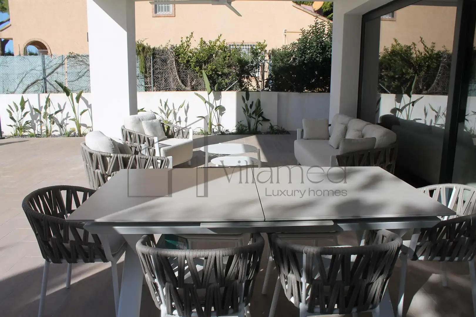 Terrassa de Casa o xalet de lloguer en L'Eliana amb Aire condicionat, Jardí privat i Terrassa