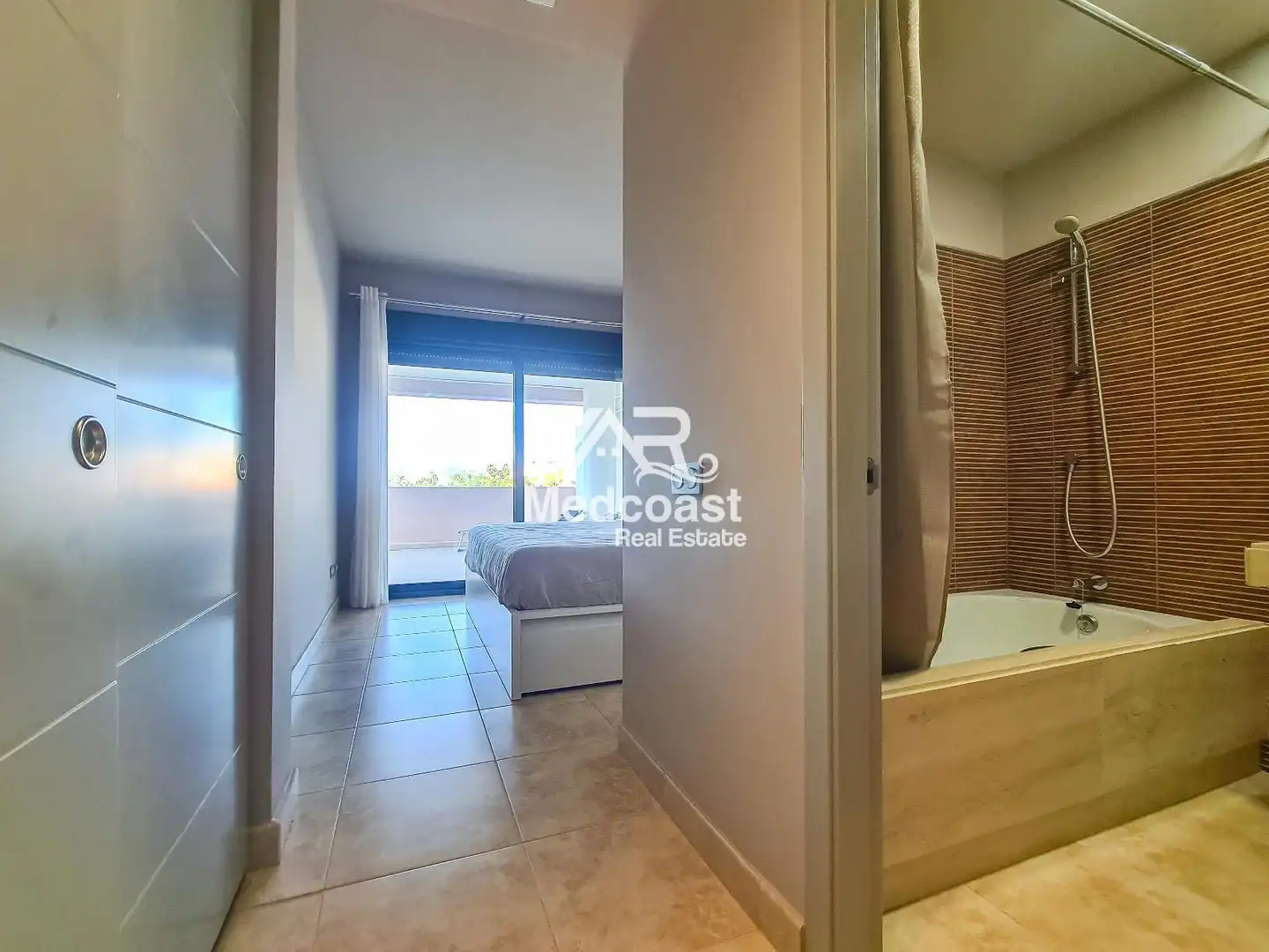 Bedroom of Flat for sale in Vera  with Air Conditioner, Terrace and Storage room