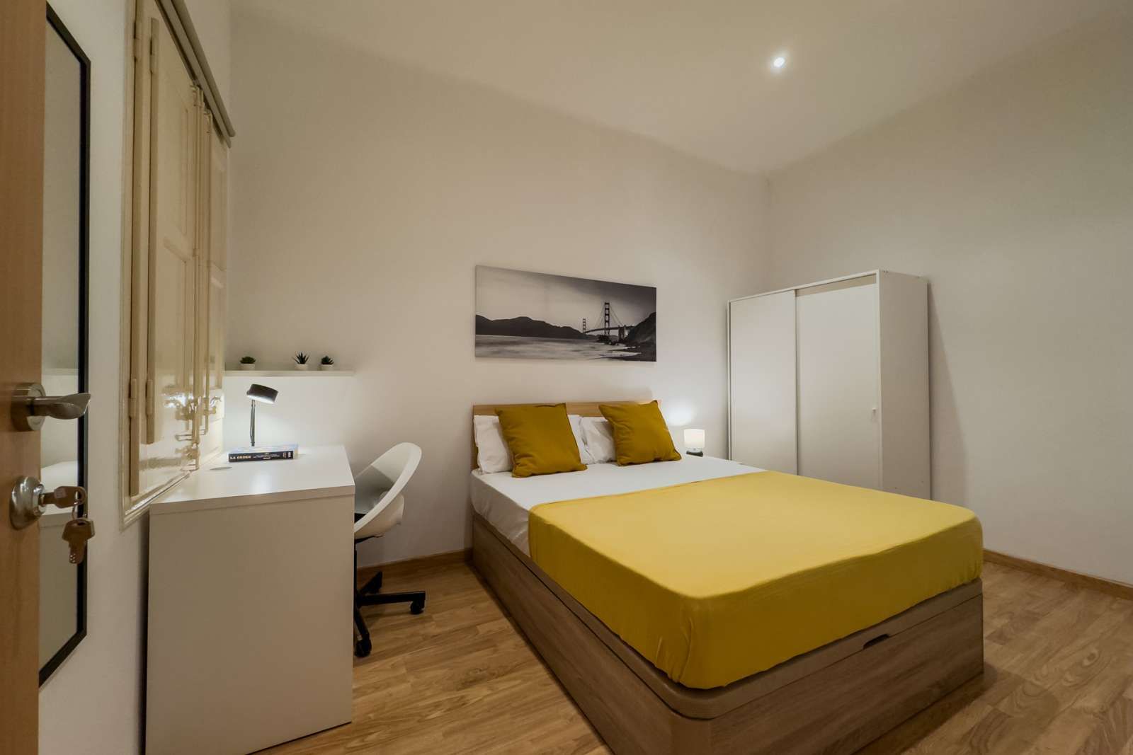 Habitación de Piso para compartir en L'Hospitalet de Llobregat con Aire acondicionado y Terraza