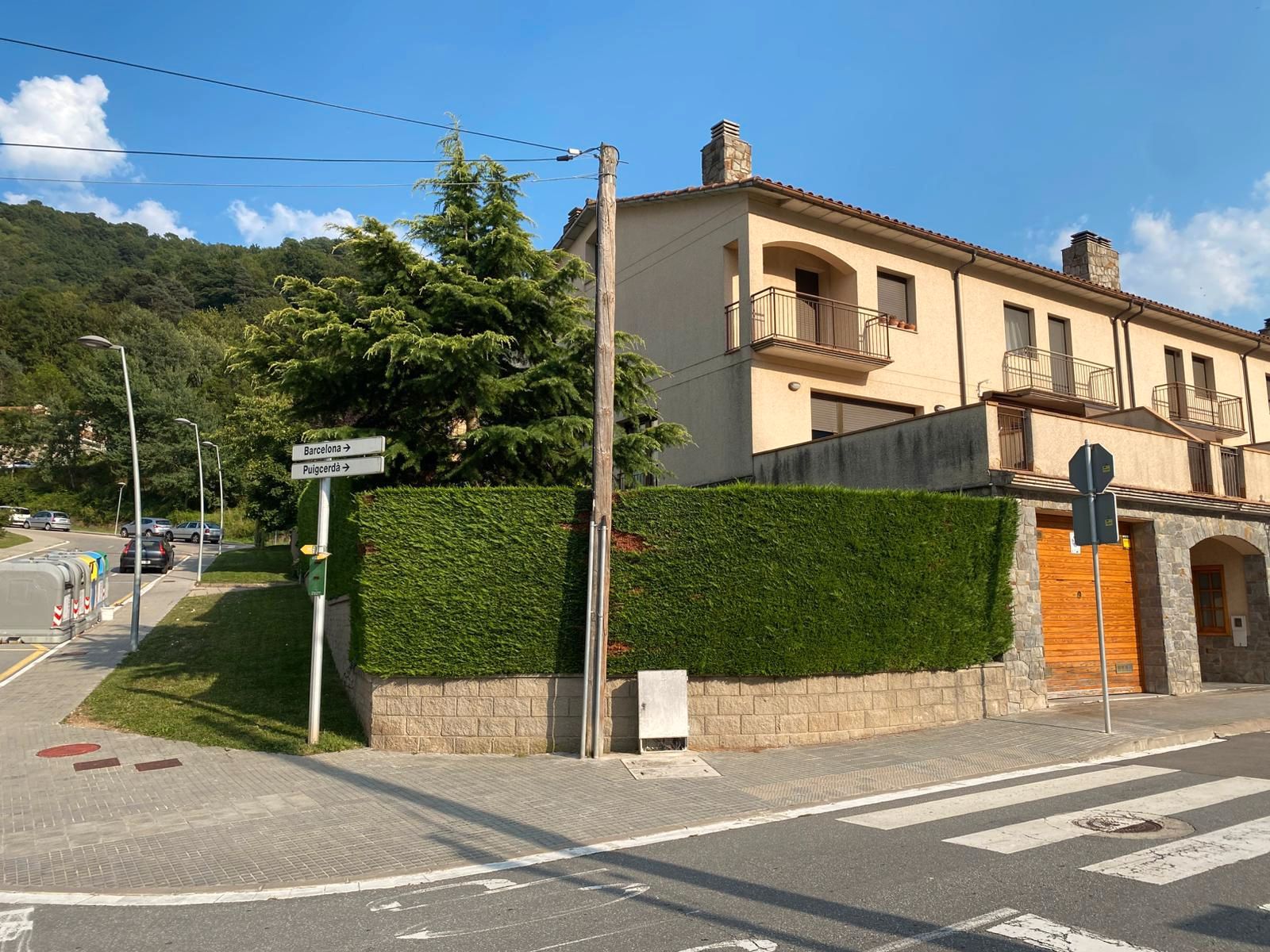 Vista exterior de Casa adosada en venda en Ribes de Freser amb Calefacció, Jardí privat i Parquet