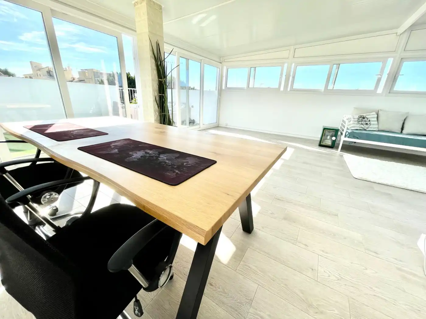 Dining room of Houses for rent in San Fulgencio  with Air Conditioner, Heating and Private garden