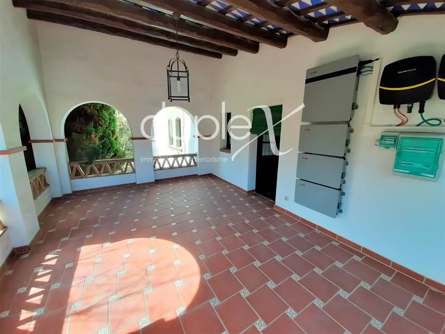 Vista exterior de Finca rústica en venta en Òrrius con Aire acondicionado, Jardín privado y Terraza
