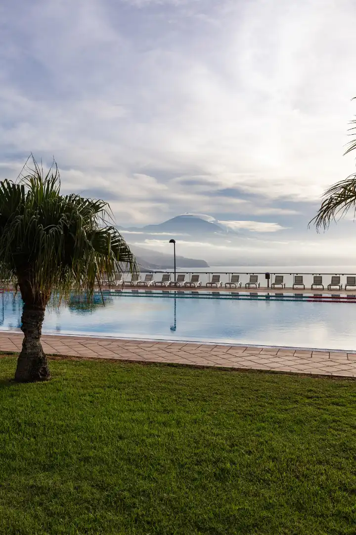 Piscina de Casa o xalet en venda en Tacoronte amb Jardí privat, Terrassa i Piscina