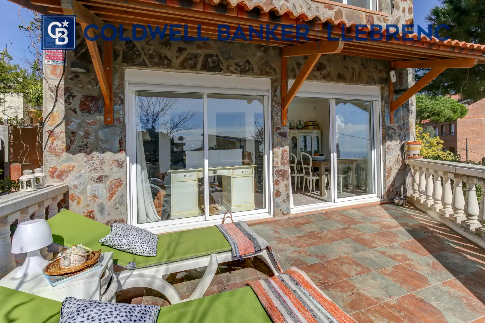 Terrace of Houses for rent in Barcelona  with Heating, Private garden and Parquet flooring