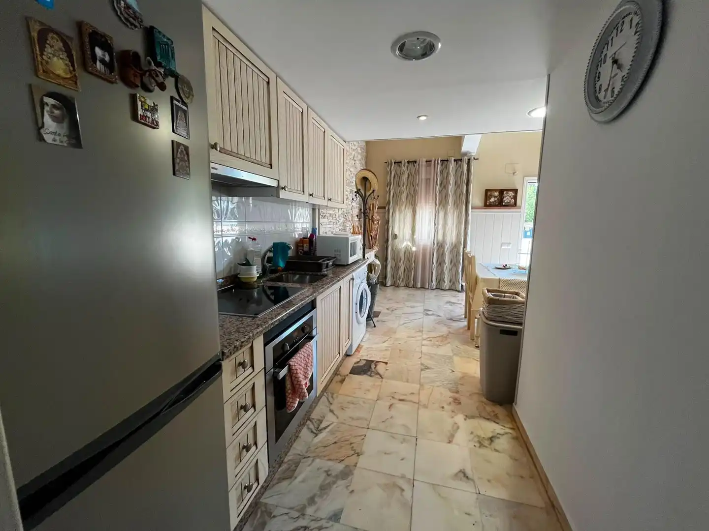 Cuina de Apartament en venda en Valencina de la Concepción amb Aire condicionat, Terrassa i Piscina comunitària