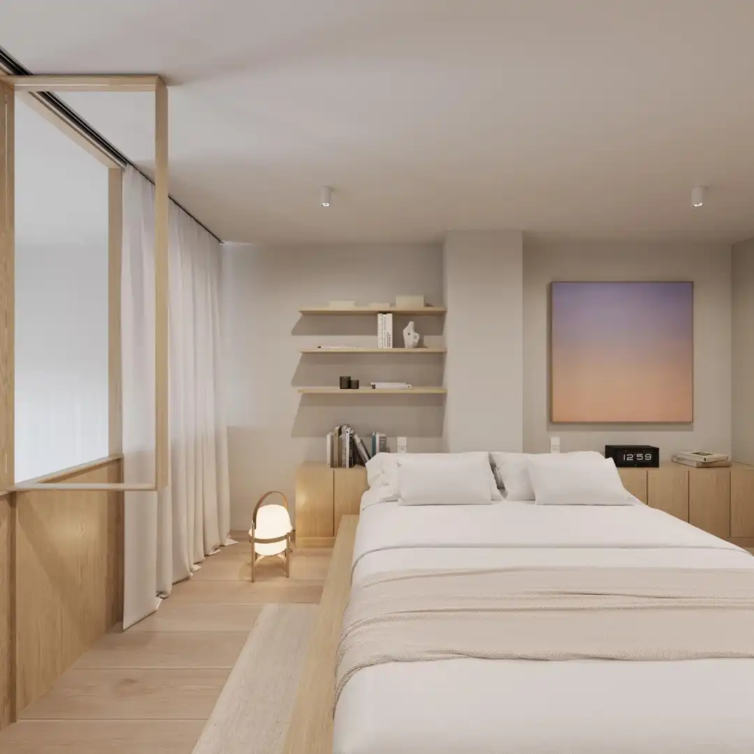 Dormitori de Dúplex en venda en Barcelona amb Parquet, Balcó i Alarma