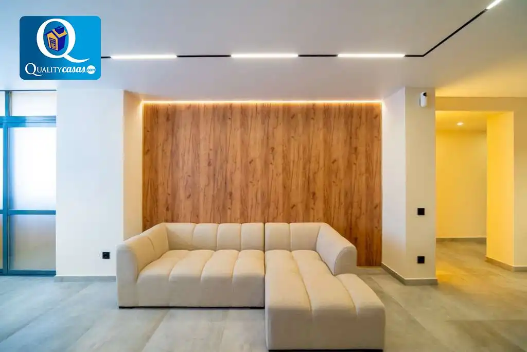 Sala d'estar de Dúplex en venda en Villajoyosa / La Vila Joiosa amb Aire condicionat, Calefacció i Terrassa
