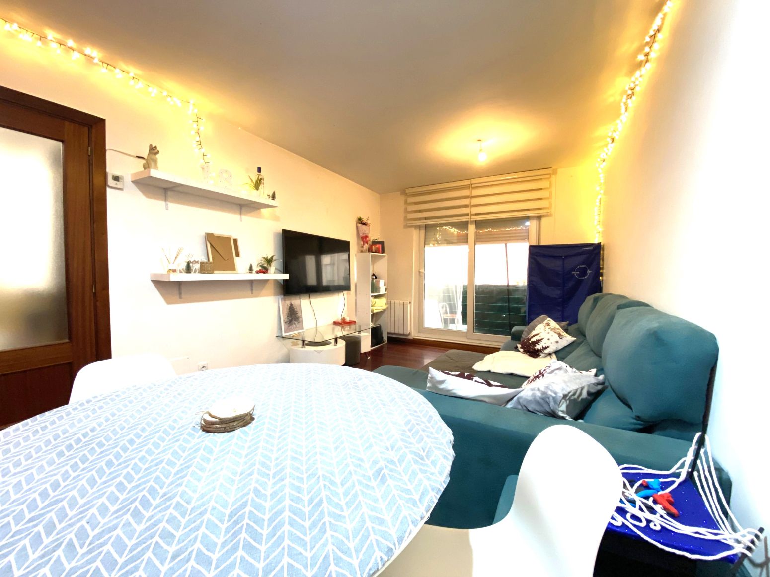 Sala d'estar de Pis en venda en Cartes amb Calefacció, Parquet i Balcó