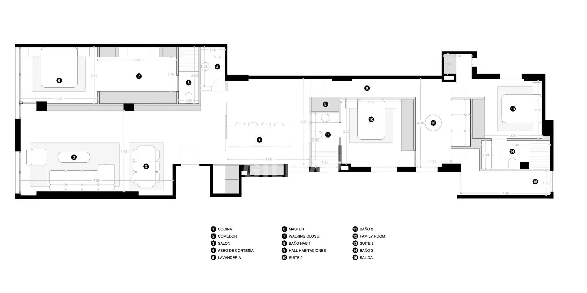 Piso con terraza en venta en Barrio de Salamanca, imagen 5