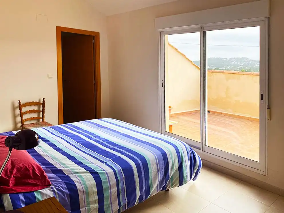 Bedroom of Attic for sale in Jávea / Xàbia  with Air Conditioner, Private garden and Storage room