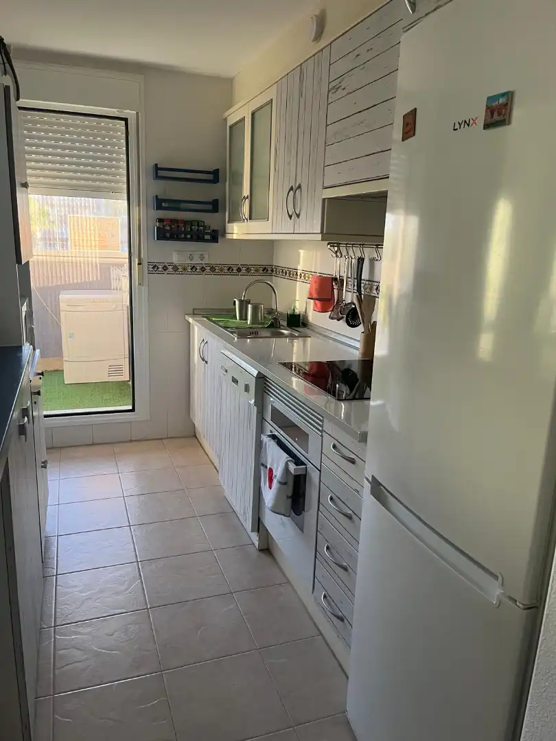 Cocina de Piso de alquiler en El Ejido con Aire acondicionado, Calefacción y Terraza