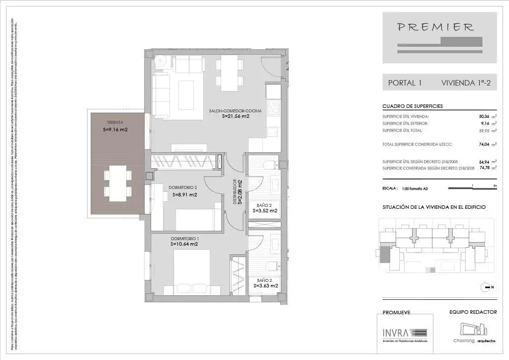 Piso en venta en Mijas con Aire acondicionado, Calefacción y Terraza