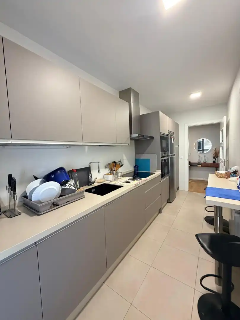 Küche von Wohnung zum Verkauf in Badajoz mit Heizung, Abstellraum und Balkon